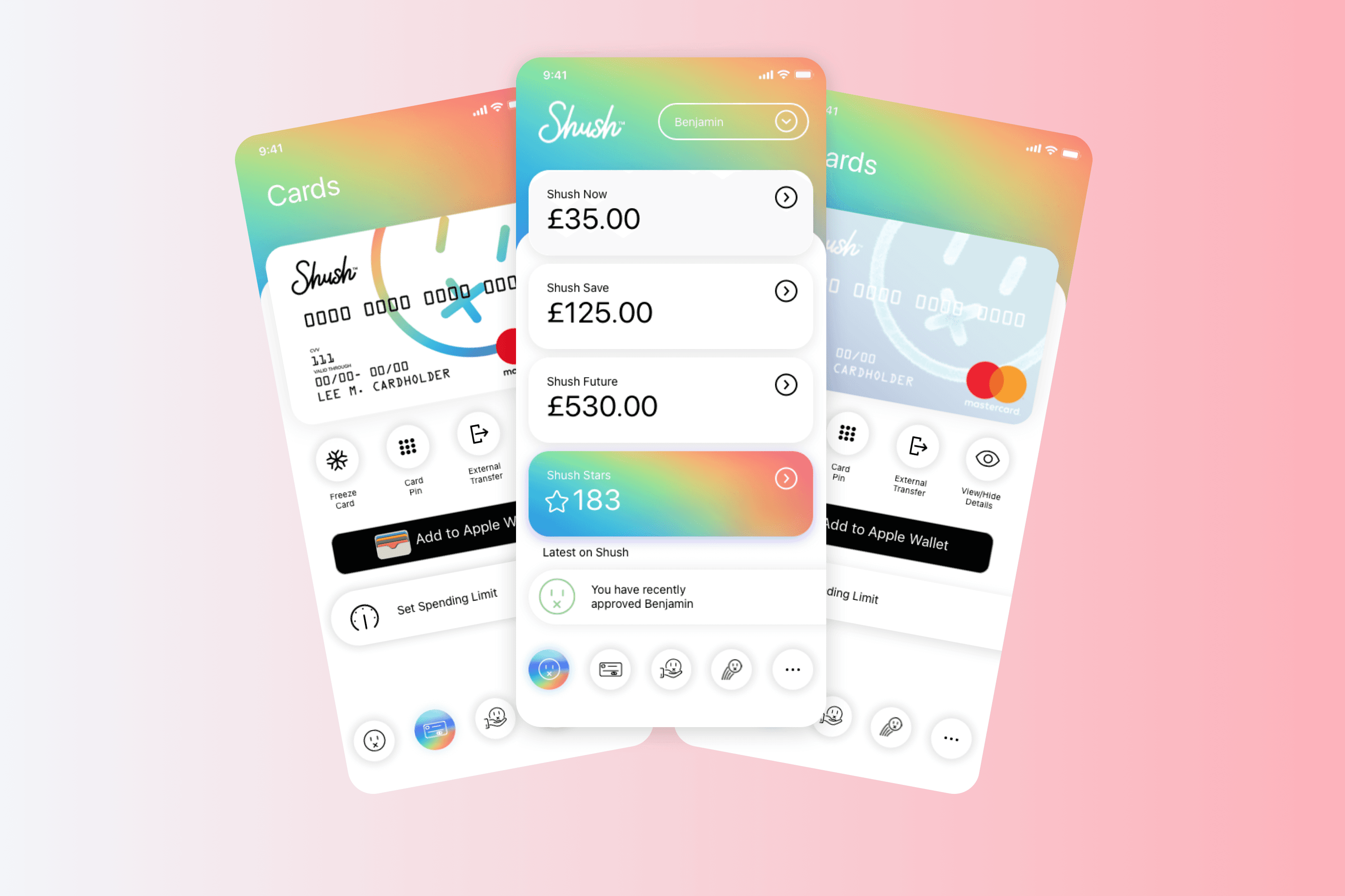 Full product build of a FinTech app with Mastercard and KYC integrations